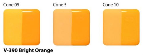 AMACO Velvet Underglaze V-390 - Bright Orange - 1 pint